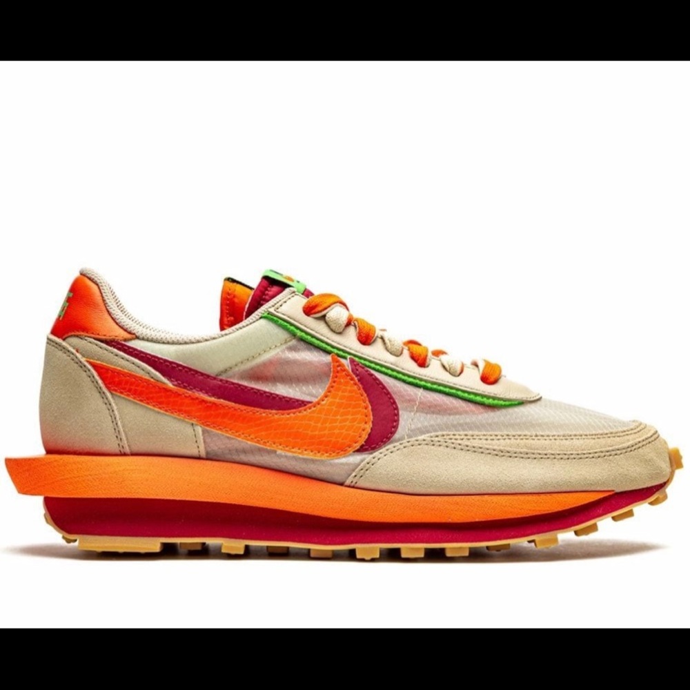 Nike
x Clot x sacai LDWaffle sneakers/ New Authentic